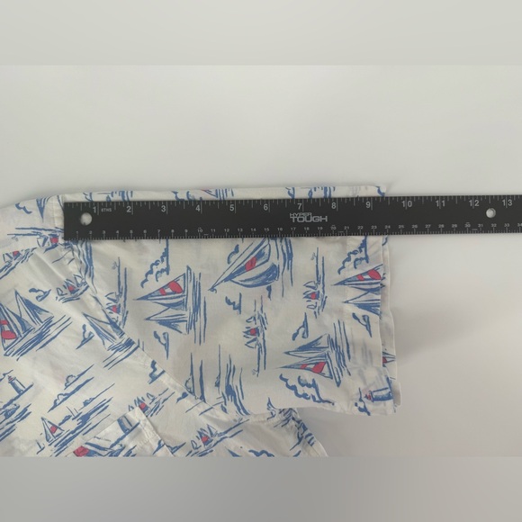 Vineyard vines men’s classic fit printed Murray shirt short sleeve size S - Picture 11 of 12